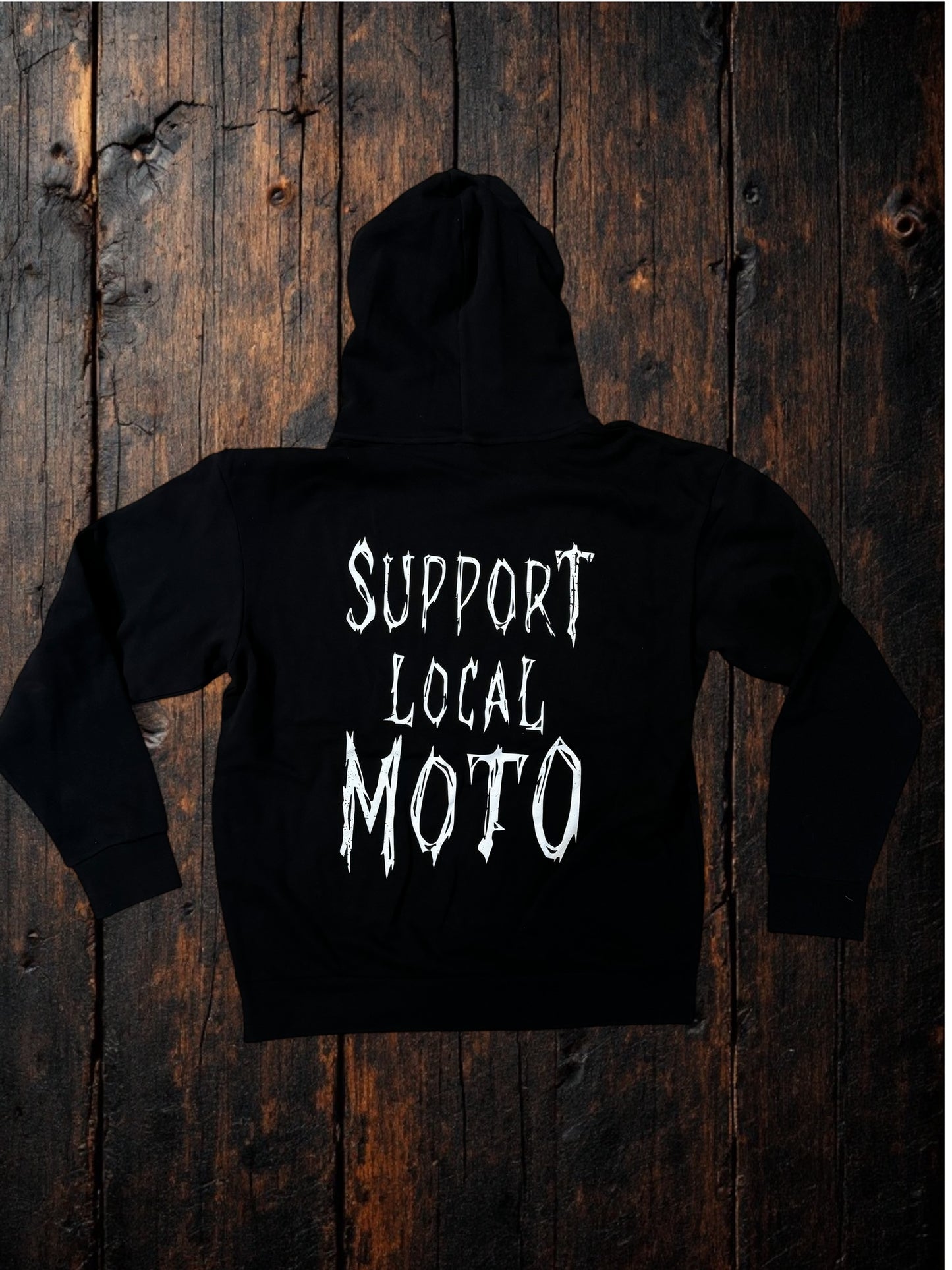 Support Local Moto Classic Hoodie
