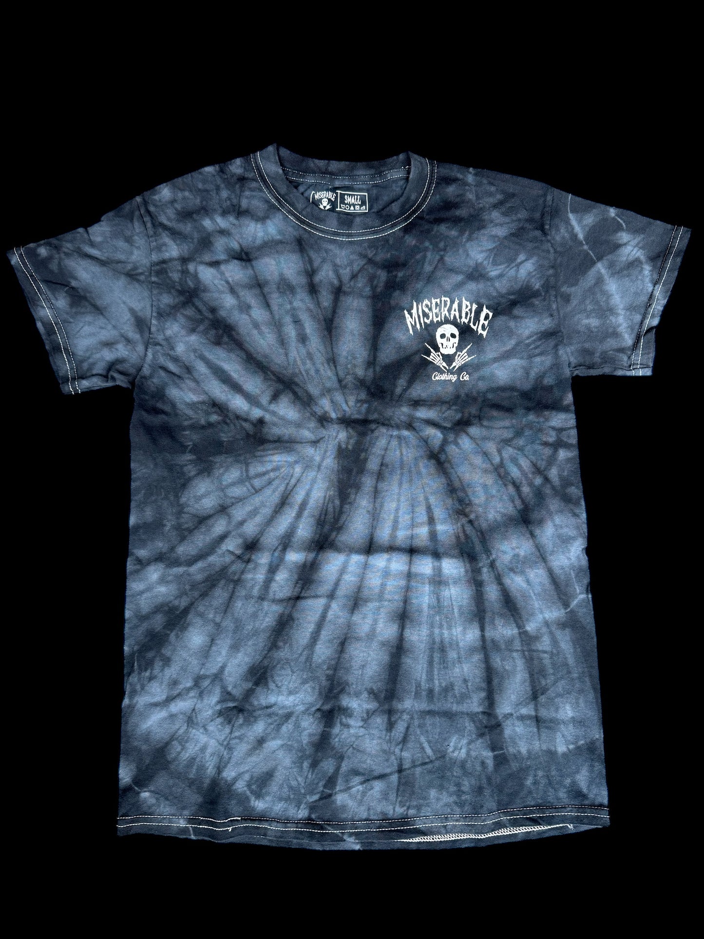 Miserable Classic Logo Tie Dye Tee