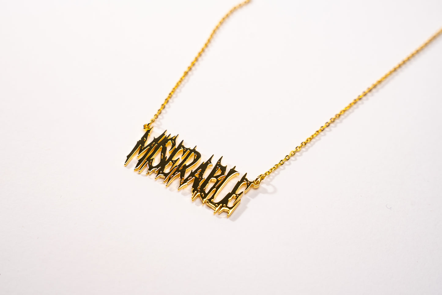 Gold Chain Link Necklace