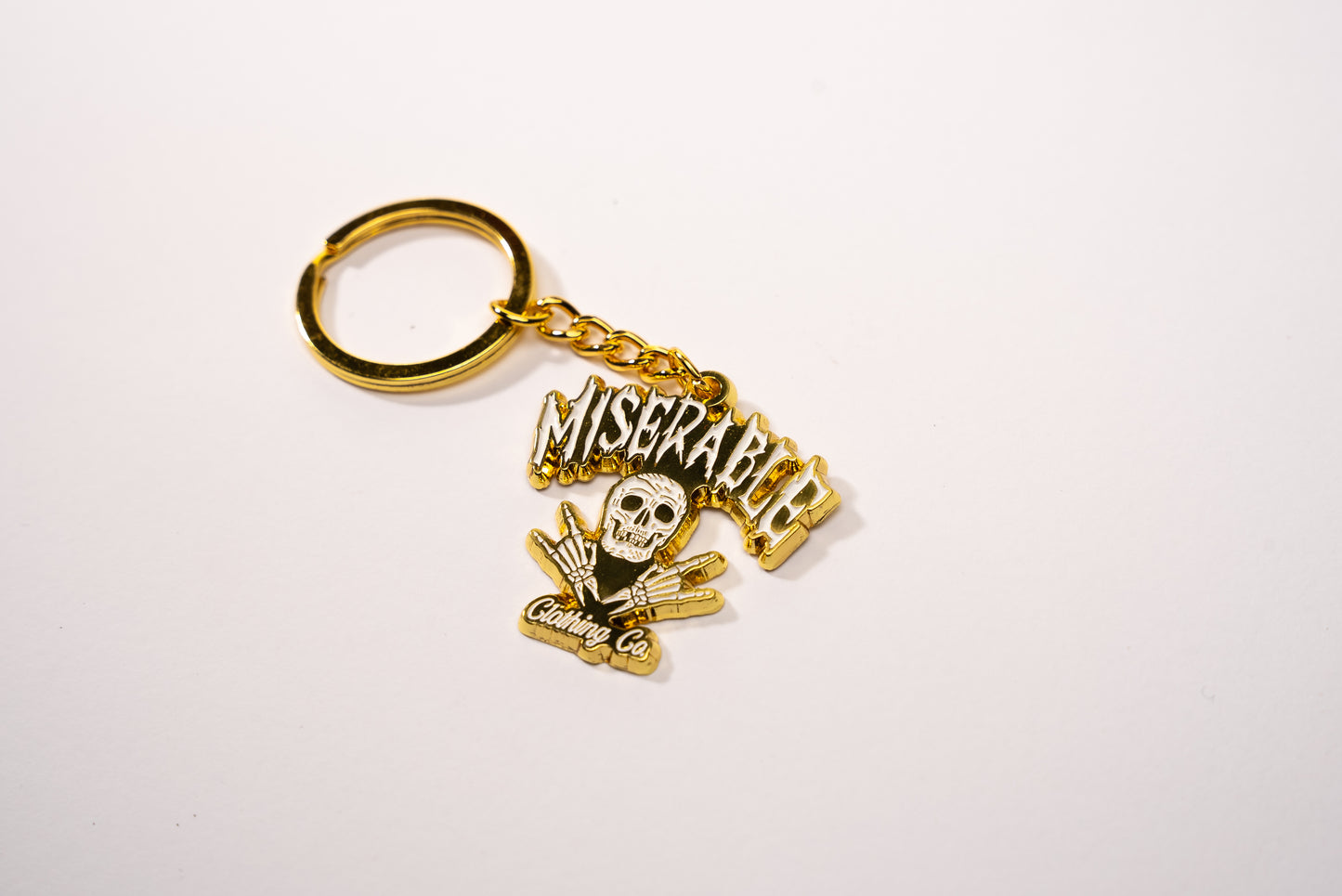 Gold Pendant Keychain