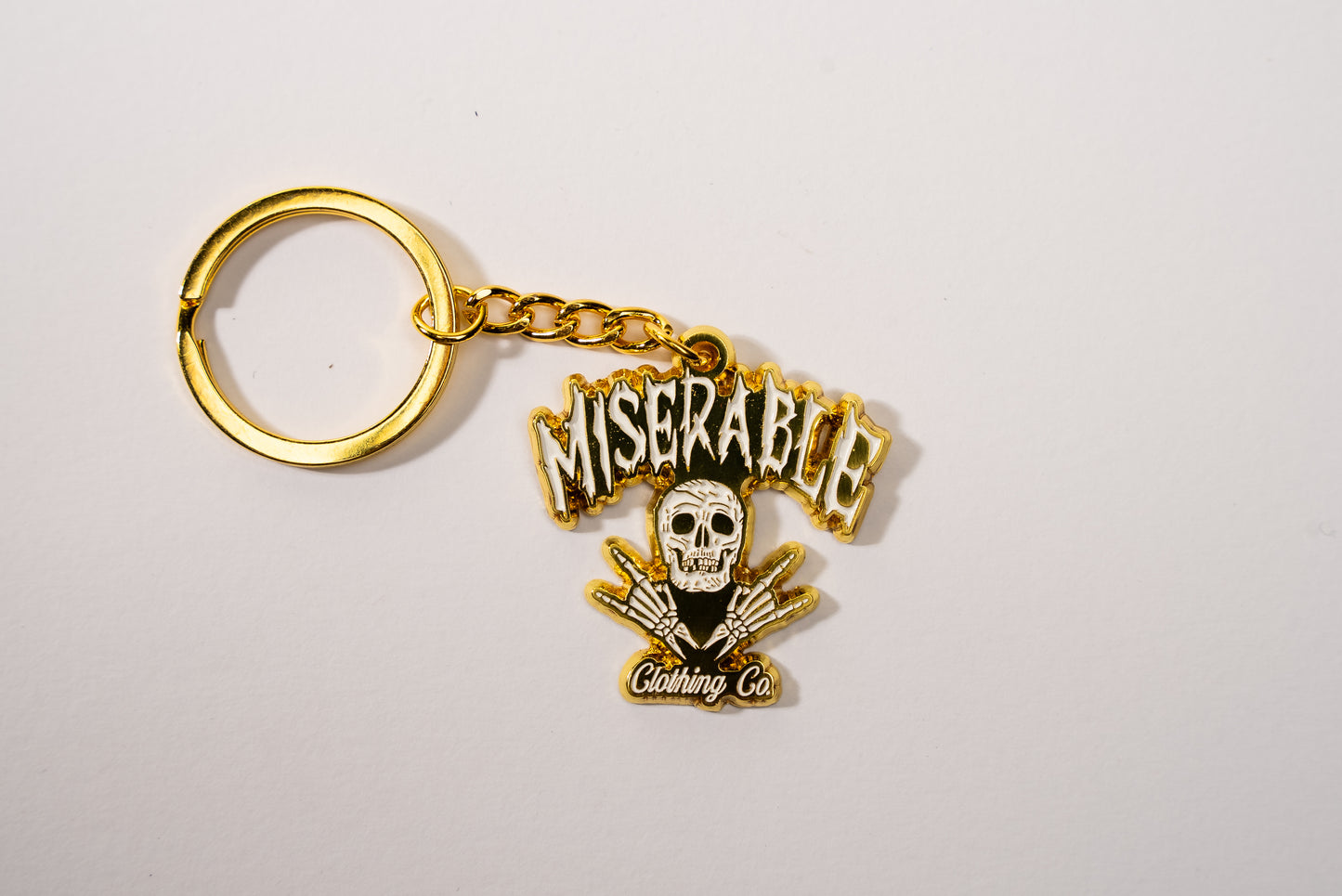 Gold Pendant Keychain