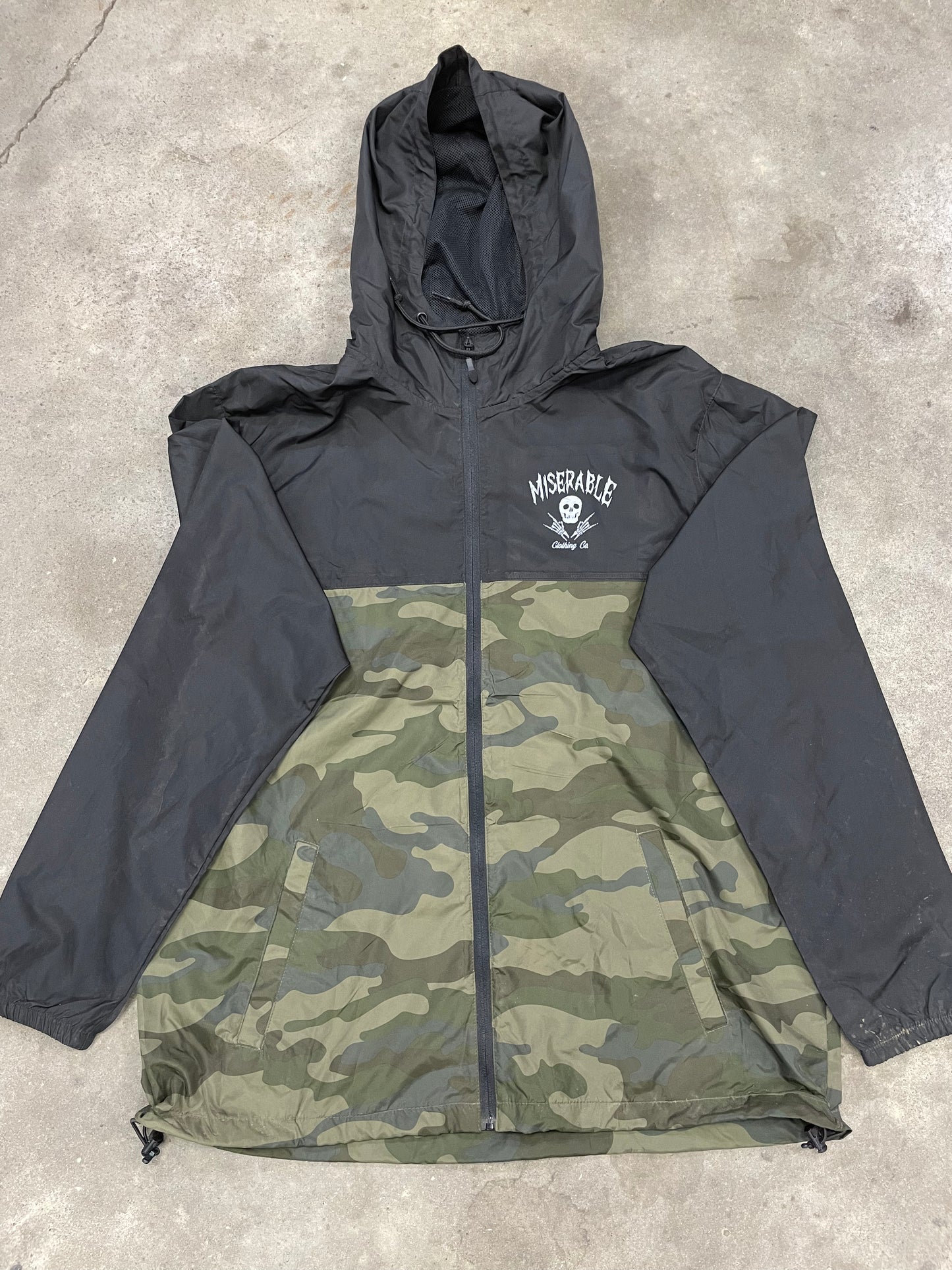 Camo Windbreaker (3X only)