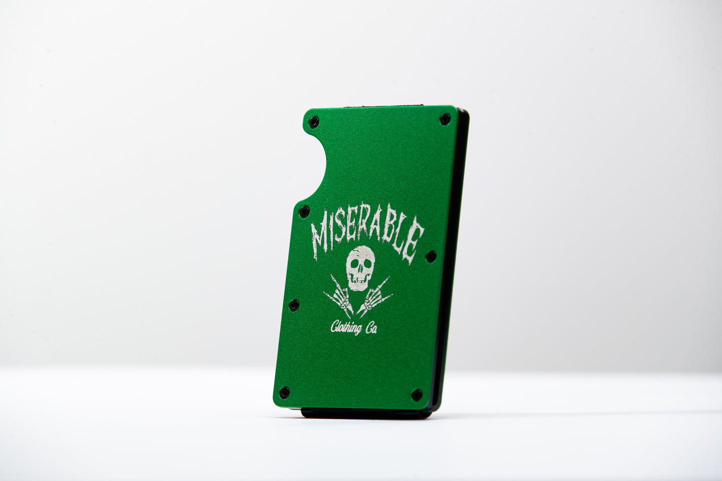 Green Aluminum Wallet