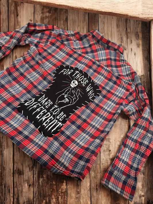 XL Dare To Be Different Flannel