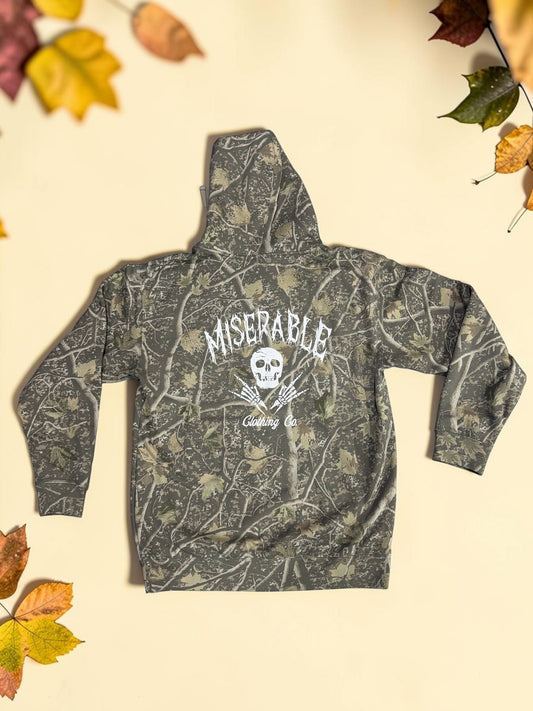 Miserable Camo Hoodie