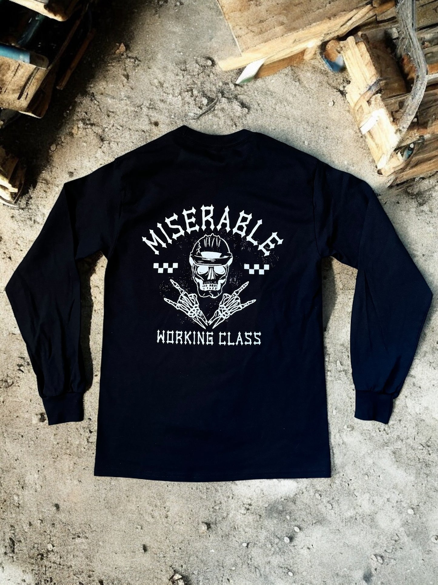 Working Class Long Sleeve Pocket Tee