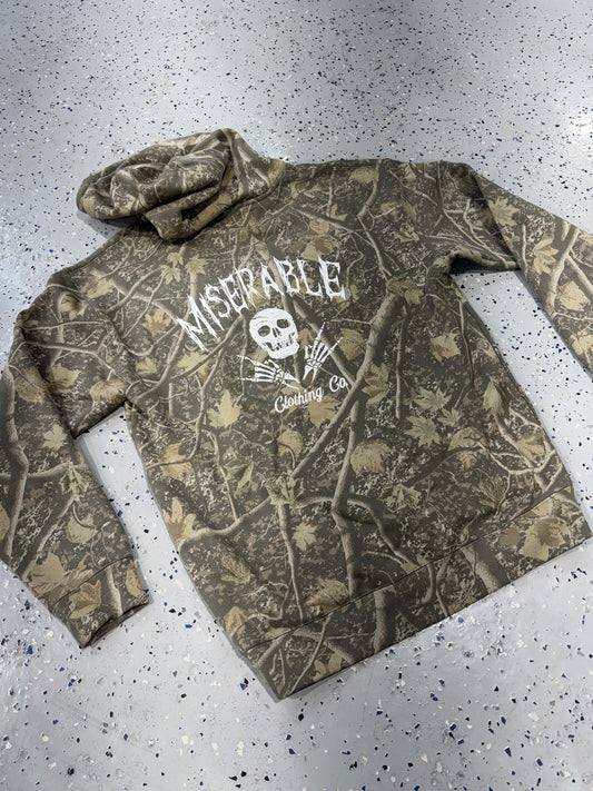Miserable Camo Hoodie