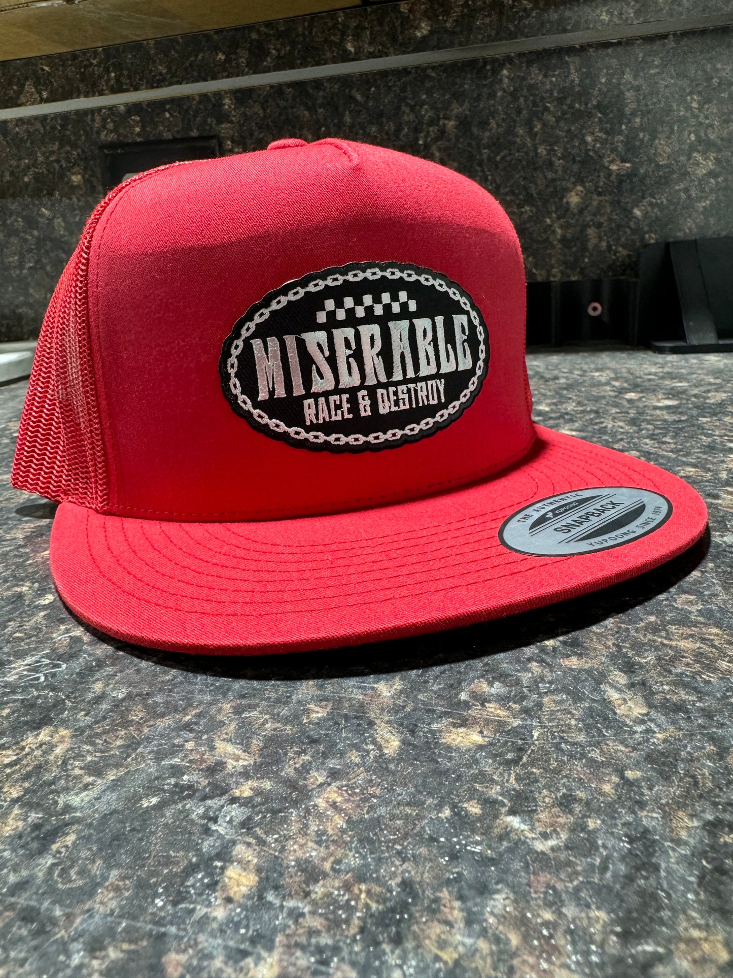 Race and Destroy Trucker Hat