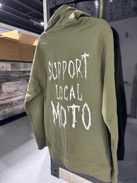 Classic SLM Hoodie Army Green