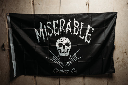 Black Miserable Flag