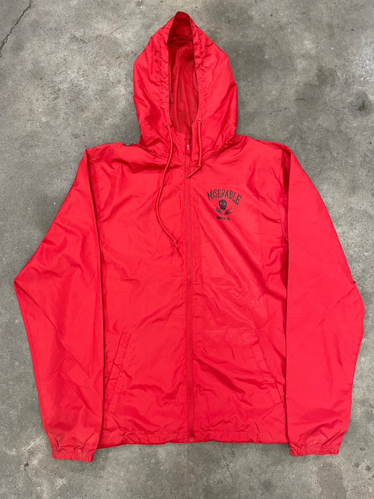 Red Windbreaker