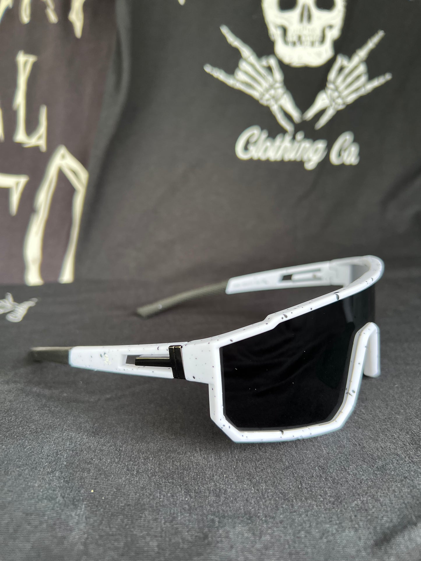 White MX-1 Sunglasses