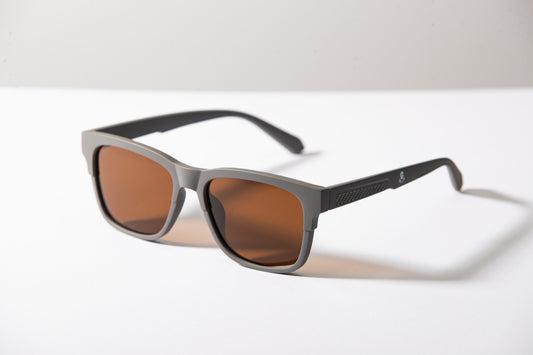 Gray Trackside Sunglasses