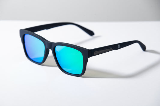 Blue Trackside Sunglasses